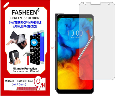 Fasheen Tempered Glass Guard for LG Q STYLUS PLUS (Flexible Shatterproof)(Pack of 1)