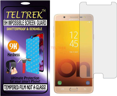 TELTREK Tempered Glass Guard for SAMSUNG G615F (GALAXY J7 MAX) (Flexible Shatterproof)(Pack of 1)