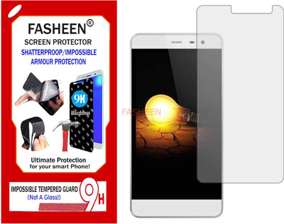 Fasheen Tempered Glass Guard for MICROMAX Q4220 BOLT WARRIOR 2 PLUS (Flexible Shatterproof)(Pack of 1)