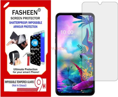 Fasheen Tempered Glass Guard for LG G8X THINQ (Flexible Shatterproof)(Pack of 1)
