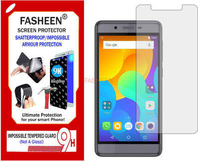 Fasheen Tempered Glass Guard for MICROMAX CANVAS EVOK POWER Q4260 (Flexible Shatterproof)(Pack of 1)