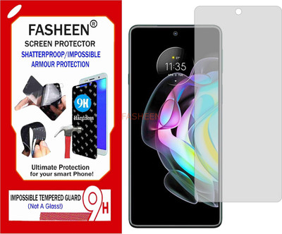 Fasheen Tempered Glass Guard for MOTOROLA MOTO EDGE 20 (Flexible Shatterproof)(Pack of 1)