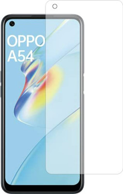 silkykraftz Tempered Glass Guard for Oppo A54(Pack of 1)