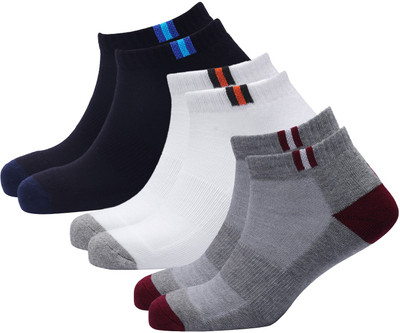 Wildstuff Men & Women Self Design Ankle Length(Pack of 3)