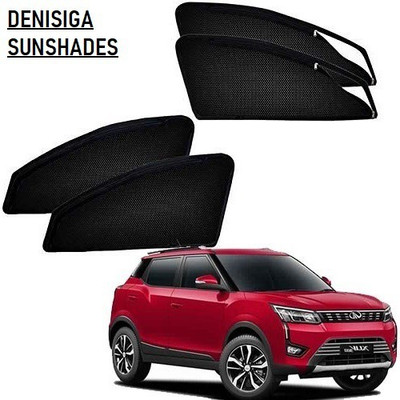 DENISIGA Rear Window, Side Window Sun Shade For Mahindra XUV 300(Black)