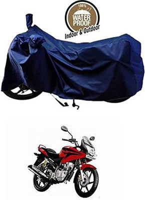KEDIT Waterproof Two Wheeler Cover for Universal For Bike(CBF, Blue)
