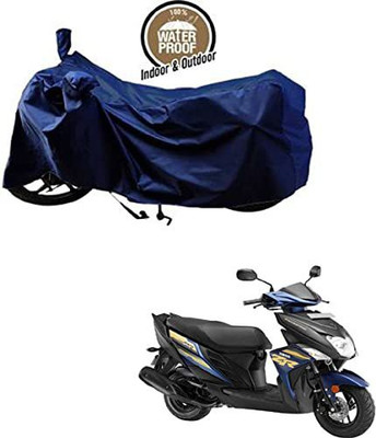 KEDIT Waterproof Two Wheeler Cover for Indian(Cygnus Ray ZR, Blue)