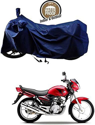 KEDIT Waterproof Two Wheeler Cover for Yamaha(Alba, Blue)