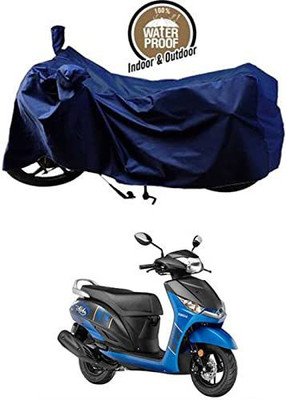 KEDIT Waterproof Two Wheeler Cover for Indian(Alpha, Blue)