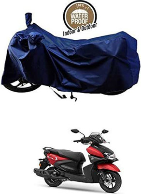 KEDIT Waterproof Two Wheeler Cover for Yamaha(RayZR 125 Fi, Blue)