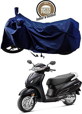 KEDIT Waterproof Two Wheeler Cover for Indian(Activa 6G, Blue)
