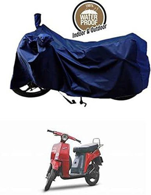 KEDIT Waterproof Two Wheeler Cover for Bajaj(Star, Blue)
