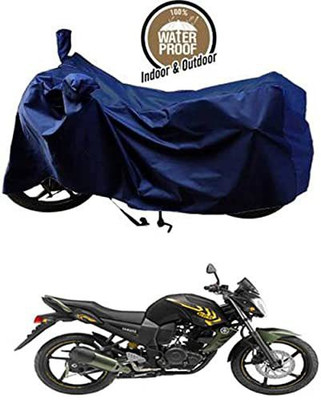 KEDIT Waterproof Two Wheeler Cover for Yamaha(FZ, Blue)
