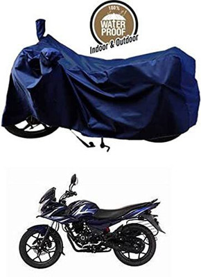 KEDIT Waterproof Two Wheeler Cover for Bajaj(Discover 150 f, Blue)