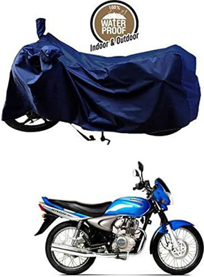 KEDIT Waterproof Two Wheeler Cover for Bajaj(Wind 125, Blue)