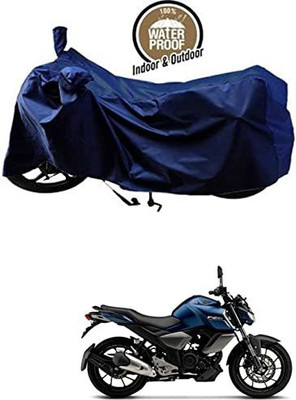 KEDIT Waterproof Two Wheeler Cover for Universal For Bike(FZ S V3.0 FI, Blue)