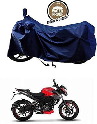 KEDIT Waterproof Two Wheeler Cover for Bajaj(Pulsar 200 NS DTS-i, Blue)