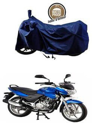 KEDIT Waterproof Two Wheeler Cover for Bajaj(DTS-i, Blue)
