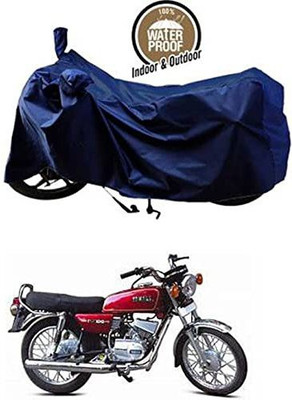 KEDIT Waterproof Two Wheeler Cover for Universal For Bike(RX 100, Blue)