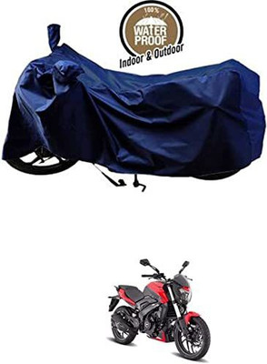 KEDIT Waterproof Two Wheeler Cover for Bajaj(Dominar 250, Blue)