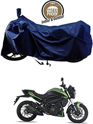 KEDIT Waterproof Two Wheeler Cover for Bajaj(Dominar, Blue)