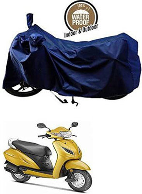 KEDIT Waterproof Two Wheeler Cover for Indian(Activa 5G, Blue)