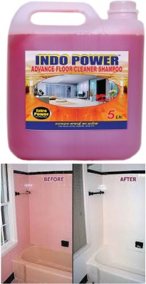 INDOPOWER ADVANCE FLOOR CLEANER SHAMPOO (ROSE) 5ltr.(5000 ml)