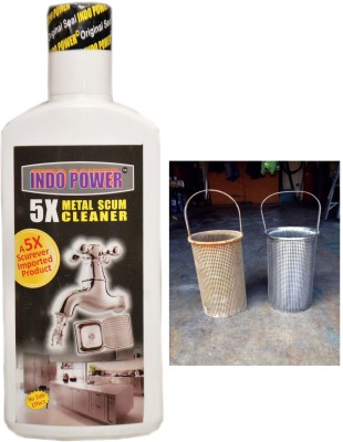 INDOPOWER 5X METAL SCUM CLEANER 200gm.(200 ml)