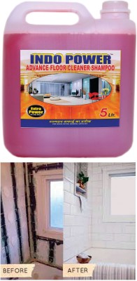 INDOPOWER FLOOR CLEANER SHAMPOO (ROSE) 5ltr. Rose(5000 ml)