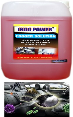 INDOPOWER FOGGER SOLUTION Anti Germ Clean (Interior Exterior Home & Cars ) 10ltr.(10000 ml)