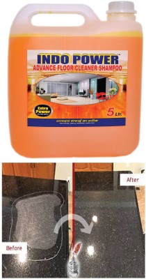 INDOPOWER ADVANCE FLOOR CLEANER SHAMPOO (LIME) 5ltr.(5000 ml)