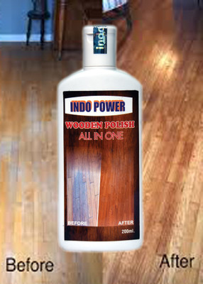 INDOPOWER Wooden polish All In One 200ml. Jasmine(200 ml)