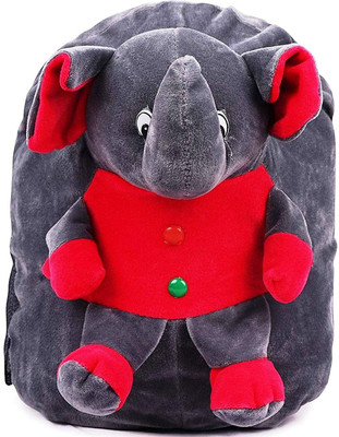 DTSM Collection Elephant Bag Grey Color Soft Material School Bag High Quality School Bag School Bag(Grey, 13 L)