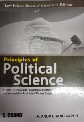 Principles of Political Science(English, Paperback, Kapur Anup Chand)