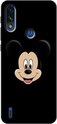 FlipCase Back Cover for Motorola Moto E7 Power(Black, Beige, Silicon, Pack of: 1)