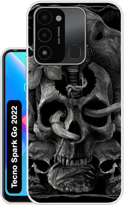 Flipkart SmartBuy Back Cover for Tecno Spark Go 2022(Grey, Black, Dual Protection, Silicon, Pack of: 1)