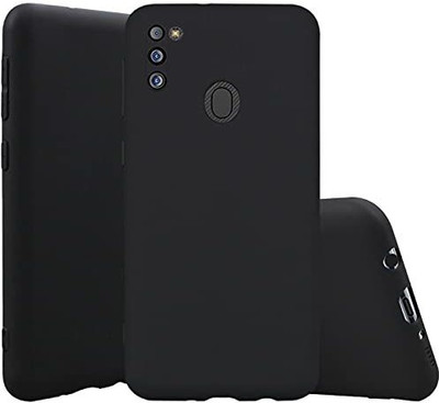Elica Bumper Case for Samsung Galaxy M21 2021(Black, Flexible, Pack of: 1)