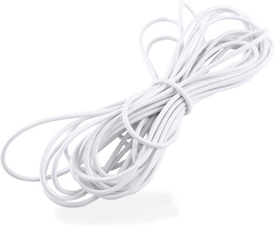 Nyamah sales Elastic Thread and Cord White Elastic(10 m)