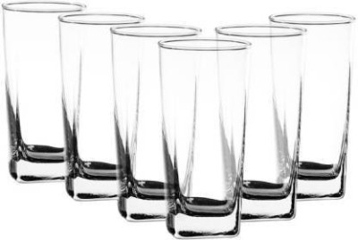 NGDO (Pack of 6) Wine Beer Mug Whisky Vodka Scotch Cocktails Mocktails Falooda Sikanji Restaurant Glass Set(315 ml, Glass)