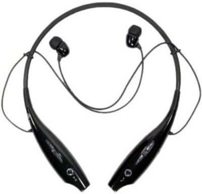 GUGGU TEJ_627D_HBS 730 Neck Band Bluetooth Headset Bluetooth Headset(Black, In the Ear)