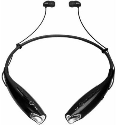 GUGGU UGJ_438L_HBS 730 Neck Band Bluetooth Headset Bluetooth Gaming Headset(Black, In the Ear)