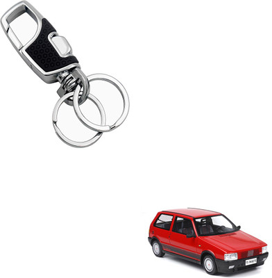 SEMAPHORE Car Luxury & Elegance Key Holder Heavy Duty(Black) Compatible with Uno Key Chain