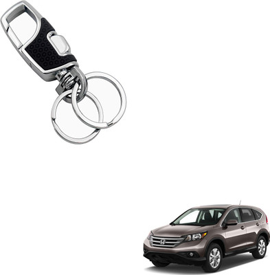 SEMAPHORE Car Luxury & Elegance Key Holder Heavy Duty(Black) Compatible with CR-V Key Chain