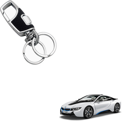 SEMAPHORE Car Luxury & Elegance Key Holder Heavy Duty(Black) Compatible with i8 Key Chain