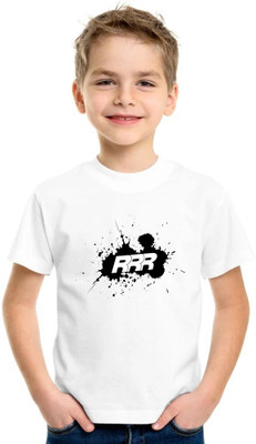 Shubham designer gallery Baby Boys & Baby Girls Solid Cotton Blend Regular T Shirt(White, Pack of 1)