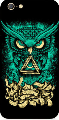LAMHA Oppo A71 Mobile Skin(Ultra Super Angry Owl Skin With High Mattte Finish.)