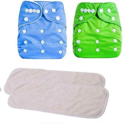 MEEOWMEE Reusable, washable, adjustable baby cloth diaper nappy with insert