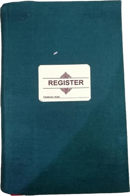 R K SALES Ruled Register R K Register 1000 Pages, PACK OF 1 1-Part Cloth Binding(1 Sets)