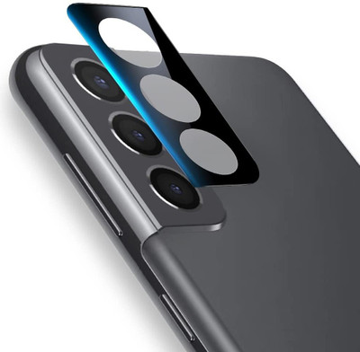 Caseworm Back Camera Lens Glass Protector for Samsung Galaxy S21 Slim 9H Strong Glass Full Coverage, Scratch Resistant(Pack of: 1)