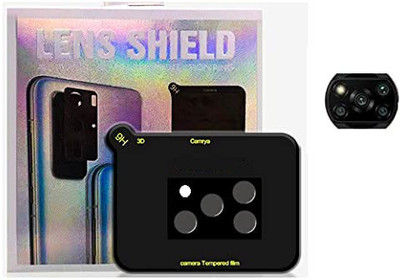 Dallao Camera Lens Protector for Poco X3 Pro [Full Coverage 360 Degree protection Tempered Glass(Pack of 1)